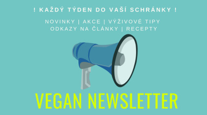 Vegan newsletter cover